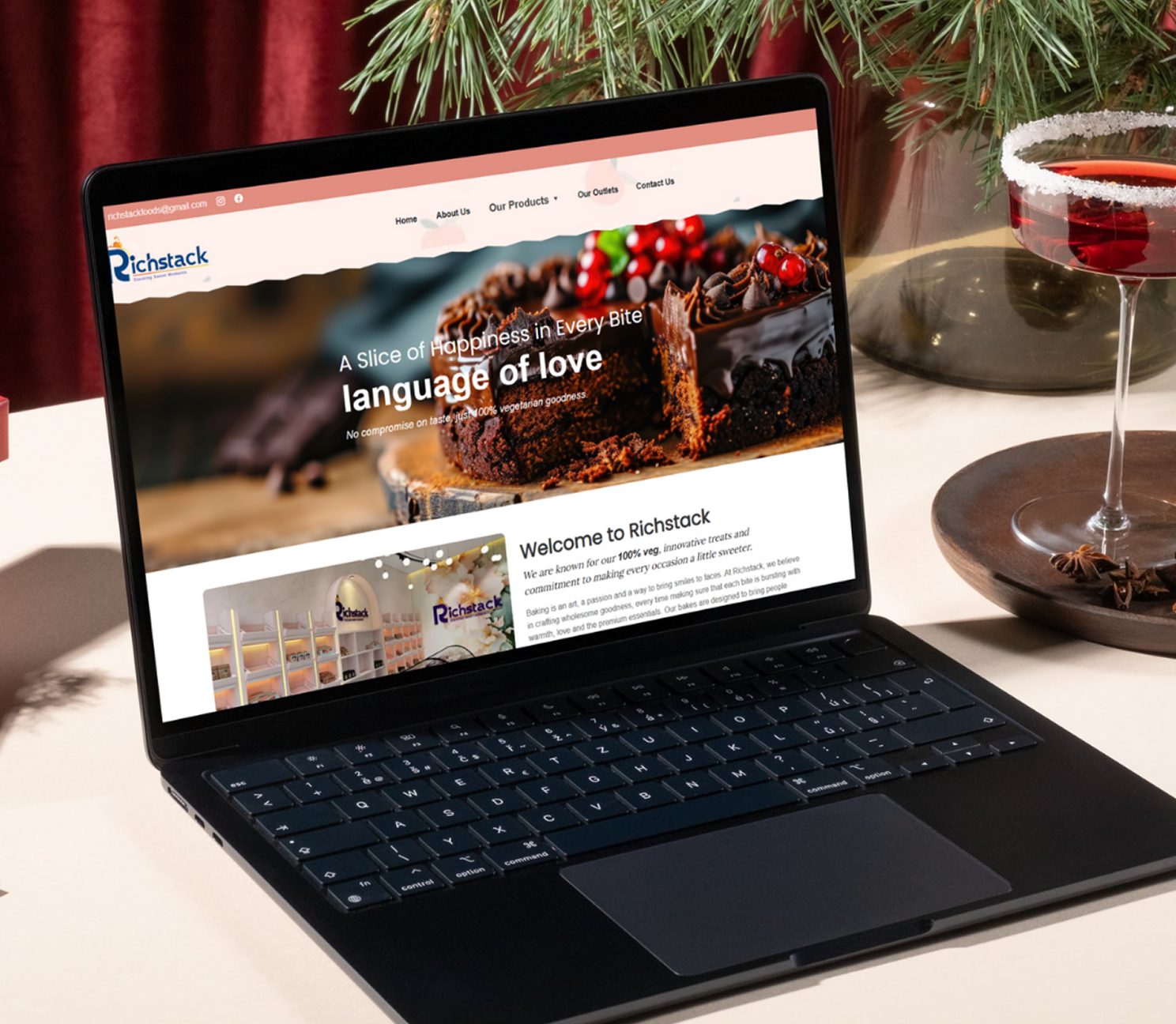 Richstack website project by Snowfinch Consulting